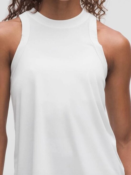 lululemon athletica Tops - Jersey Training Tank Top Lululemon White Size 0